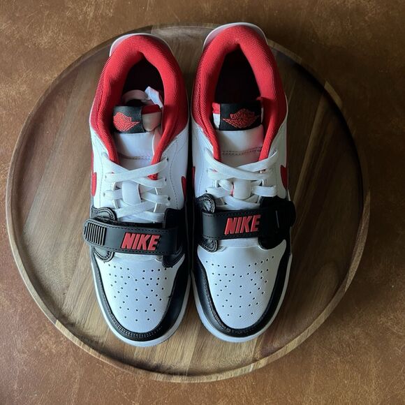 Nike Air Jordan Legacy 312 Low Fire Red Wolf Grey Sneakers Youth 6 Women's 7.5 - Picture 9 of 16